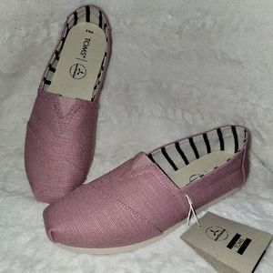 Tom's 9.5 Pink Canvas Ortholight